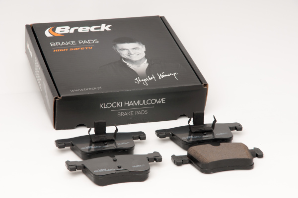 Breck 25199 00 551 00 — Zestaw klocków hamulcowych, hamulce tarczowe